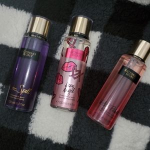 Victoria secret fragrance mists
